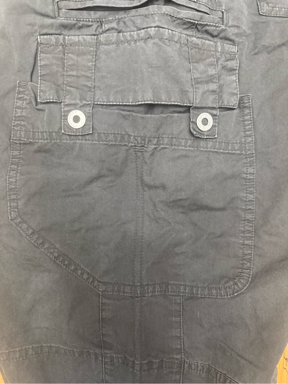 Columbia Men’s Cargo Shorts Size 42 Gray Multi Pocket Outdoor Hiking AM4474 - Picture 13 of 16